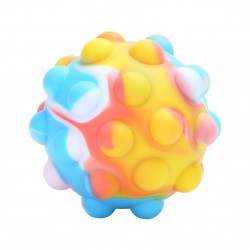 Stress Reliever Hand Grip Massage Ball Thought Gift For Children Adults 3D Pinch Ball Relief Toy